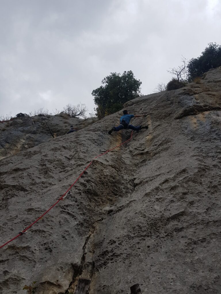 Paklenica climbing