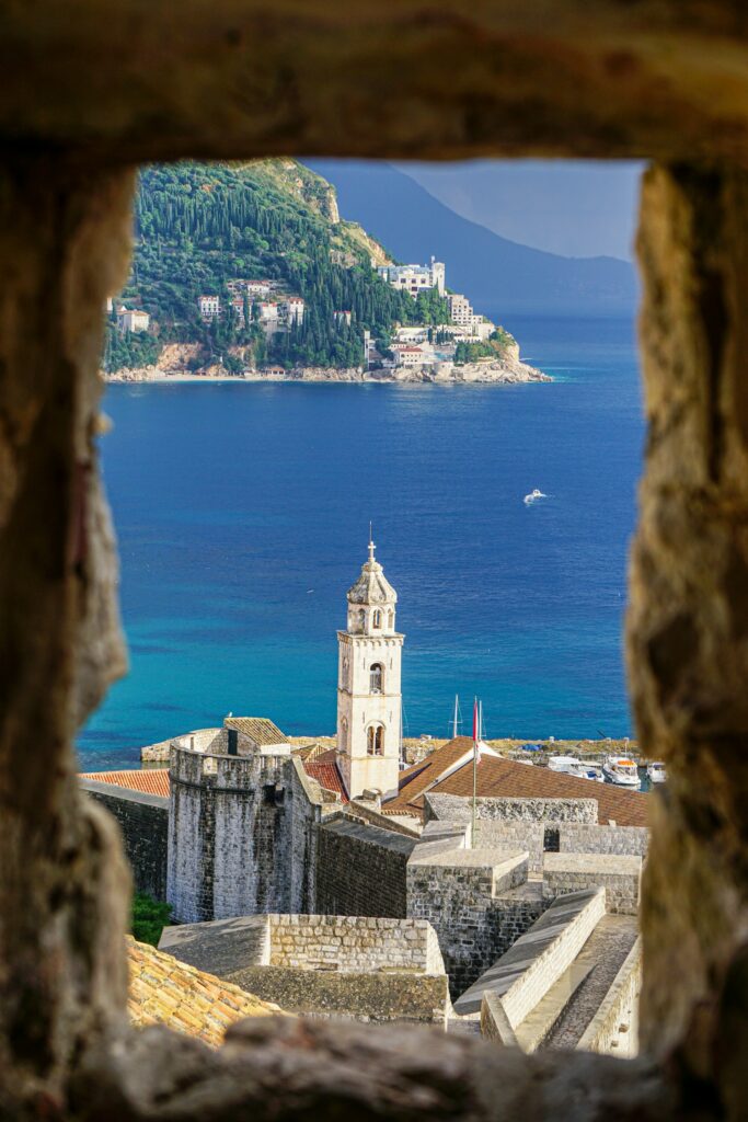 the view of dubrovnik