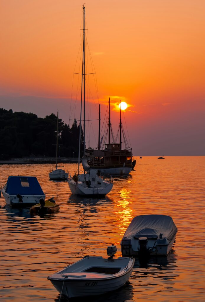 rovinj sunset