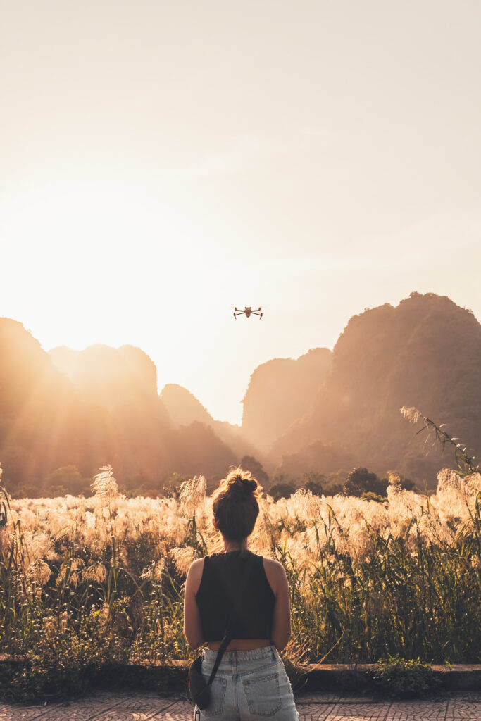 Eva and her drone